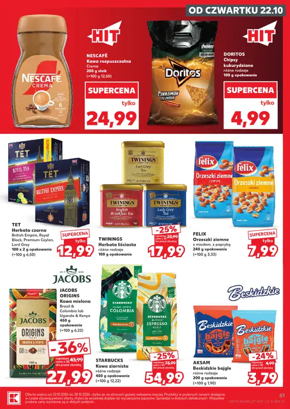 Kaufland - gazetka promocyjna Gazetka Tygodnia od czwartku 22.10 do środy 28.10 - strona 51