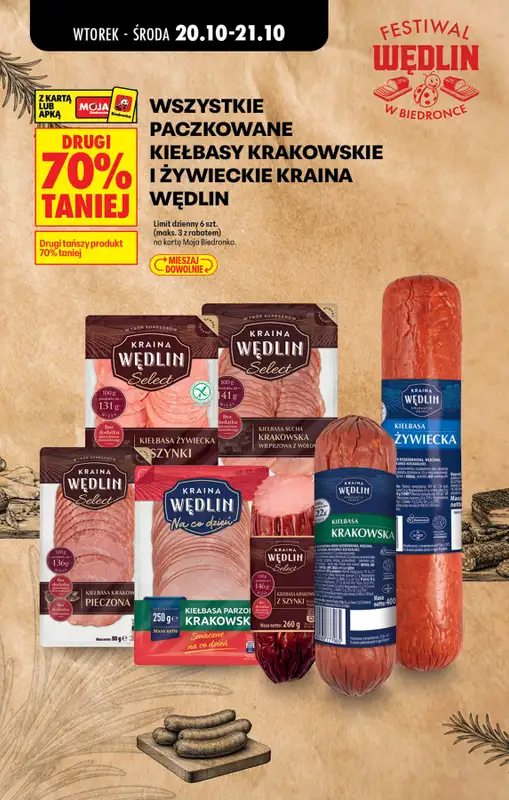 Biedronka - gazetka promocyjna Festiwal wędlin   - strona 2