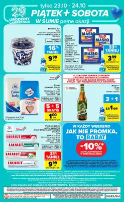 Carrefour - gazetka promocyjna Gazetka w sumie od czwartku weekend okazji od czwartku 22.10 do soboty 24.10 - strona 8