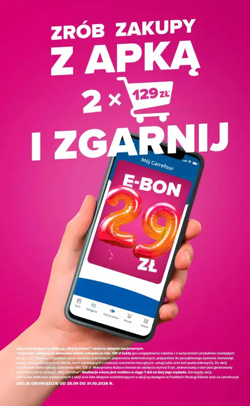 Carrefour - gazetka promocyjna Gazetka w sumie od czwartku weekend okazji od czwartku 22.10 do soboty 24.10 - strona 9