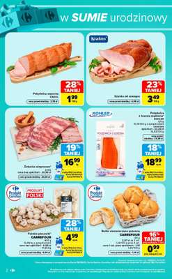 Carrefour Market - gazetka promocyjna Gazetka w sumie od czwartku weekend okazji od czwartku 22.10 do soboty 24.10 - strona 2