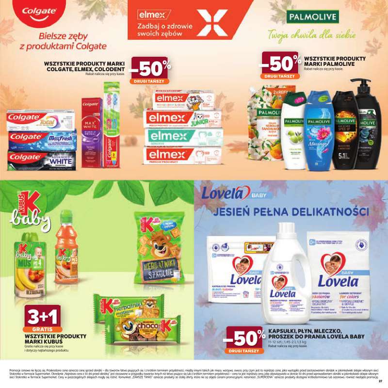 Stokrotka - gazetka promocyjna Jesienne inspiracje od wtorku 20.10 do środy 28.10 - strona 27