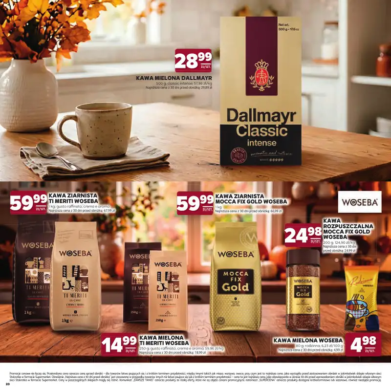 Stokrotka - gazetka promocyjna Jesienne inspiracje od wtorku 20.10 do środy 28.10 - strona 20