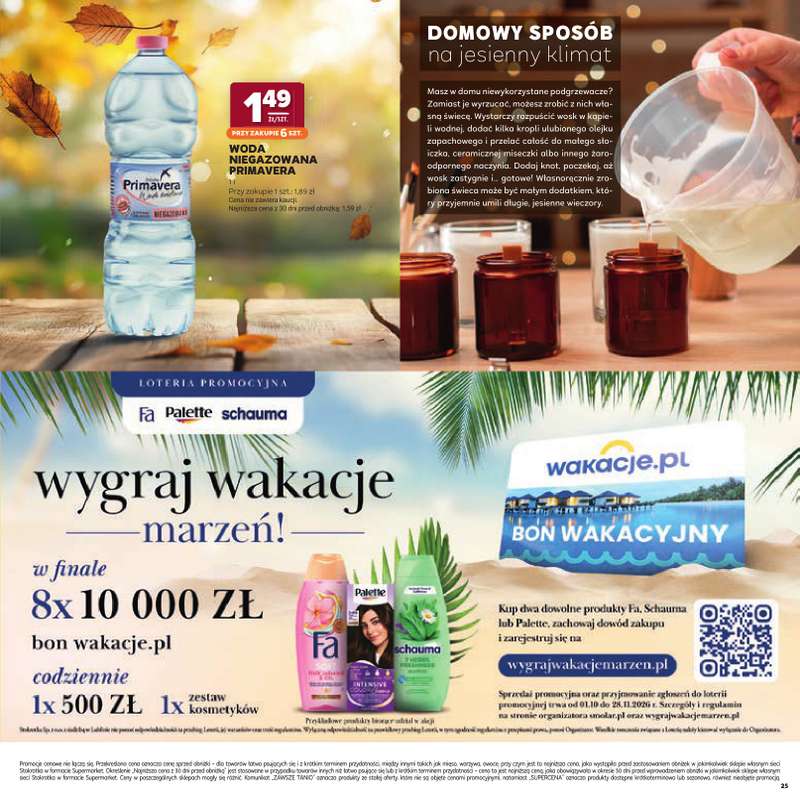 Stokrotka - gazetka promocyjna Jesienne inspiracje od wtorku 20.10 do środy 28.10 - strona 25