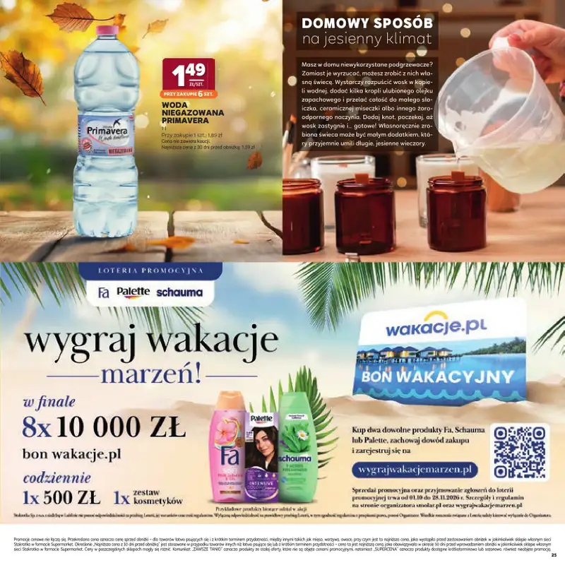 Stokrotka - gazetka promocyjna Jesienne inspiracje od wtorku 20.10 do środy 28.10 - strona 25