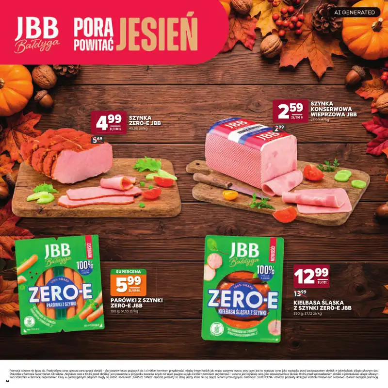 Stokrotka - gazetka promocyjna Jesienne inspiracje od wtorku 20.10 do środy 28.10 - strona 14