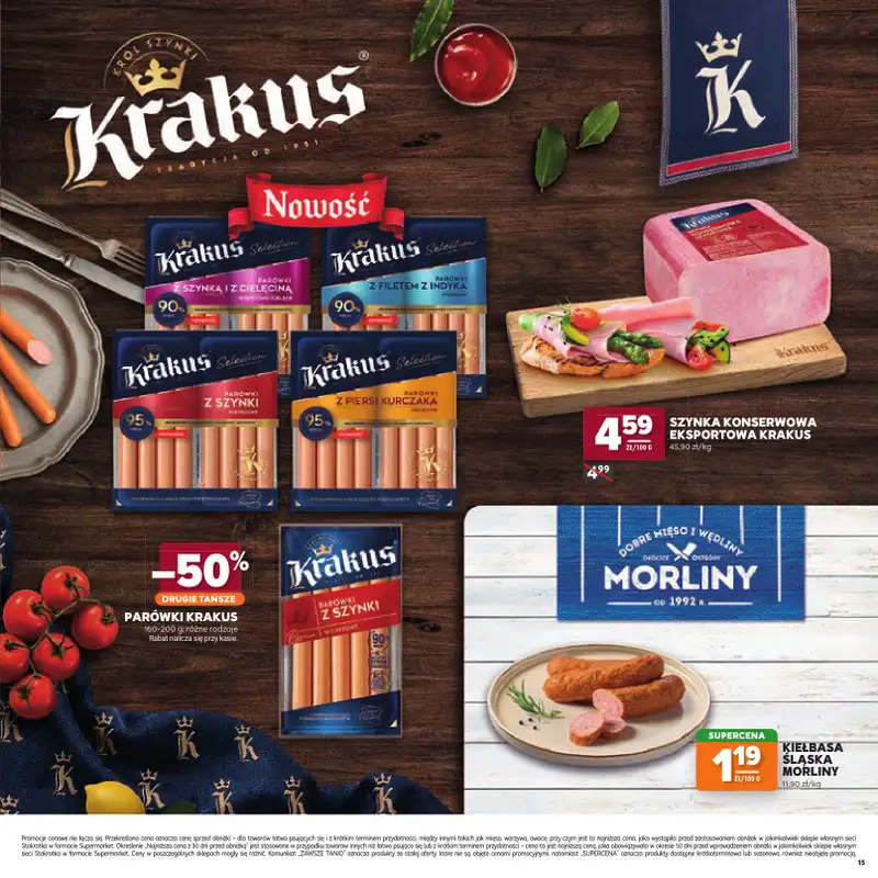 Stokrotka - gazetka promocyjna Jesienne inspiracje od wtorku 20.10 do środy 28.10 - strona 15