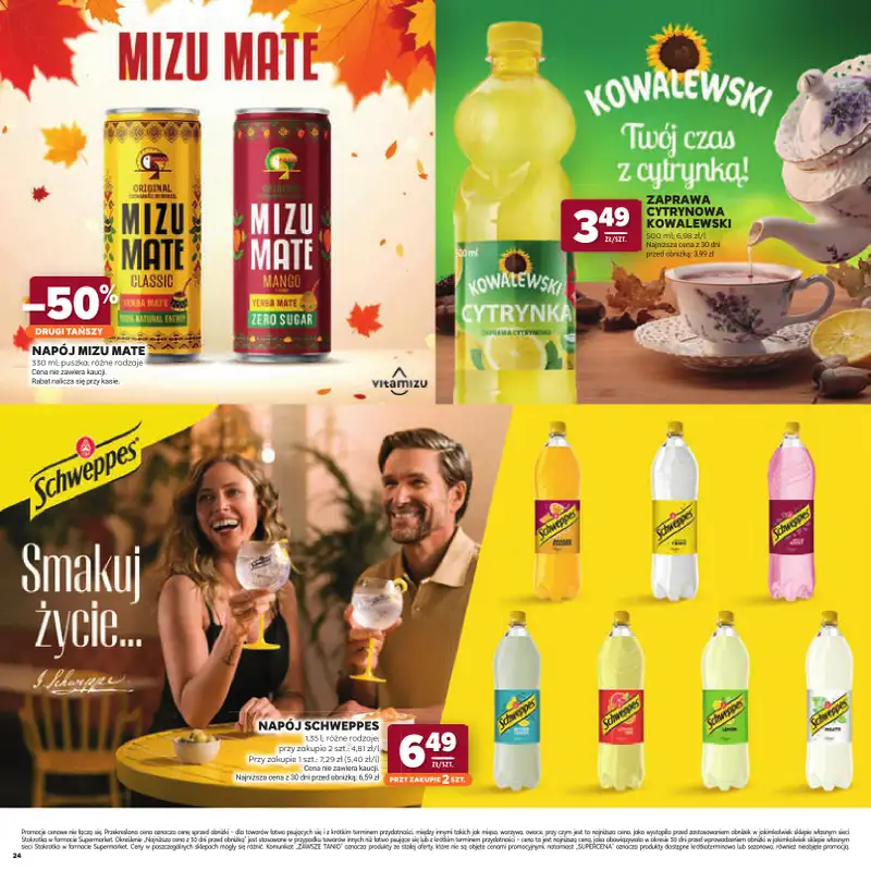 Stokrotka - gazetka promocyjna Jesienne inspiracje od wtorku 20.10 do środy 28.10 - strona 24