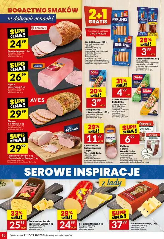 Twój Market - gazetka promocyjna Gazetka od środy 21.10 do wtorku 27.10 - strona 18