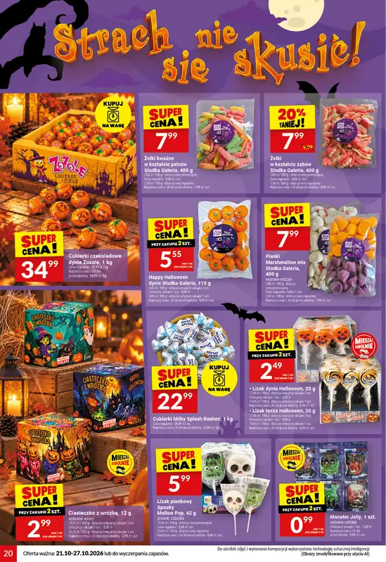 Twój Market - gazetka promocyjna Gazetka od środy 21.10 do wtorku 27.10 - strona 20
