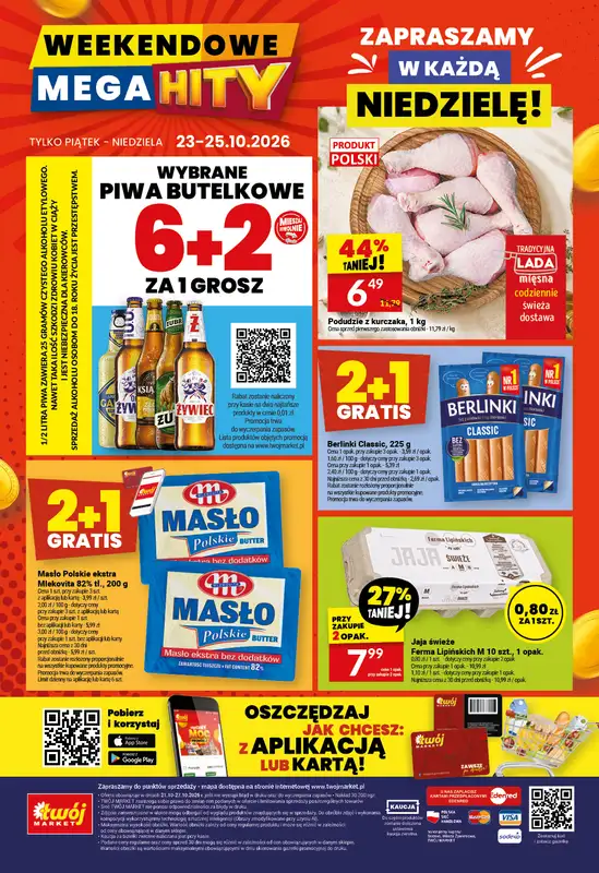 Twój Market - gazetka promocyjna Gazetka od środy 21.10 do wtorku 27.10 - strona 40