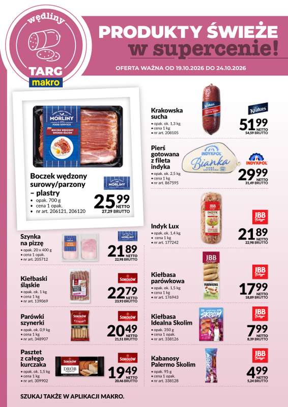 Makro - gazetka promocyjna Targ MAKRO - oferta świeża w super cenach! od wtorku 20.10 do soboty 24.10 - strona 3