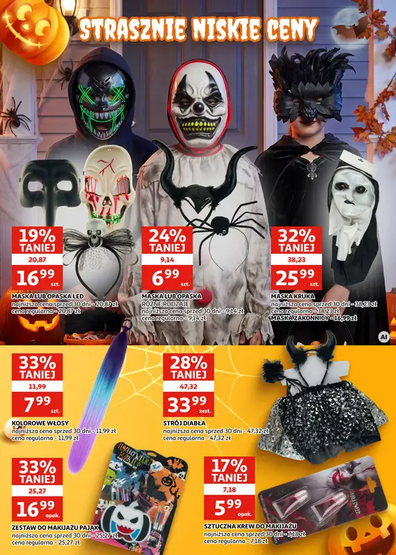 Auchan - gazetka promocyjna Gazetka Zielona Góra I Wywołujemy strasznie dobre okazje od środy 21.10 do wtorku 03.11 - strona 5