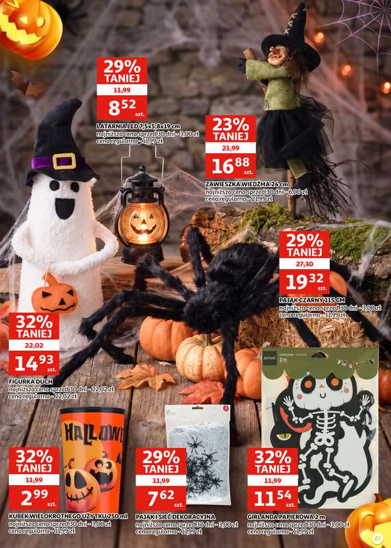 Auchan - gazetka promocyjna Gazetka Zielona Góra I Wywołujemy strasznie dobre okazje od środy 21.10 do wtorku 03.11 - strona 7
