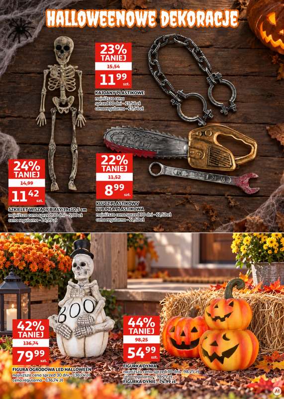 Auchan - gazetka promocyjna Gazetka Zielona Góra I Wywołujemy strasznie dobre okazje od środy 21.10 do wtorku 03.11 - strona 6