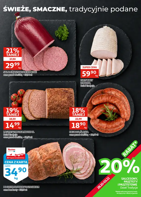 Auchan - gazetka promocyjna Gazetka Zielona Góra I Wywołujemy strasznie dobre okazje od środy 21.10 do wtorku 03.11 - strona 9