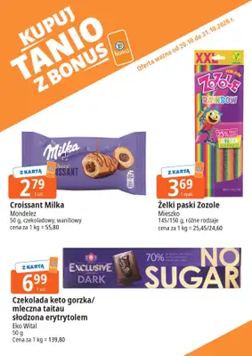Leclerc - gazetka promocyjna Kupuj tanio z Bonus od wtorku 20.10 do soboty 31.10