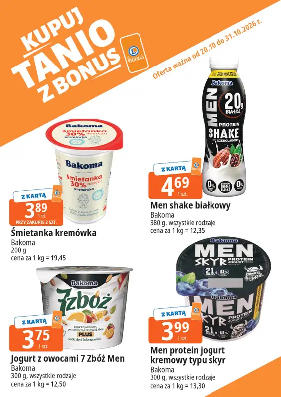 Leclerc - gazetka promocyjna Kupuj tanio z Bonus od wtorku 20.10 do soboty 31.10 - strona 10