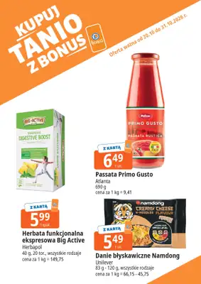 Leclerc - gazetka promocyjna Kupuj tanio z Bonus od wtorku 20.10 do soboty 31.10 - strona 2