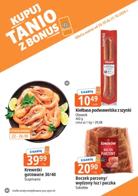 Leclerc - gazetka promocyjna Kupuj tanio z Bonus od wtorku 20.10 do soboty 31.10 - strona 3