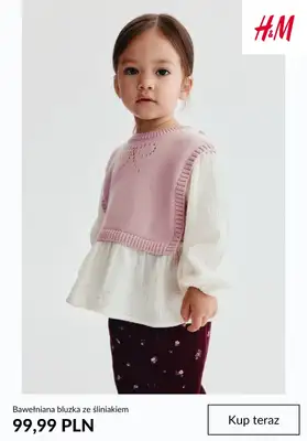 H&M - gazetka promocyjna SWETERKI niemowlęce od 39,99 PLN od wtorku 20.10  - strona 3