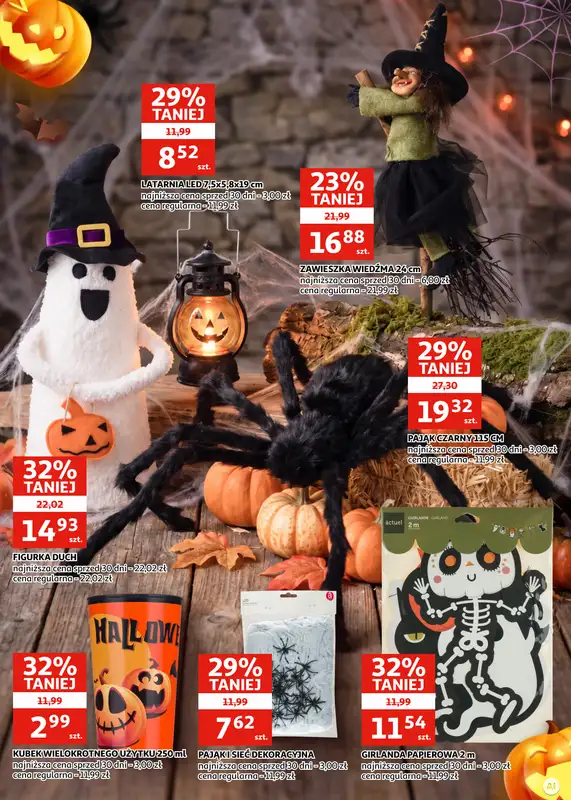 Auchan - gazetka promocyjna Gazetka Racibórz I Wywołujemy strasznie dobre okazje od środy 21.10 do wtorku 03.11 - strona 7