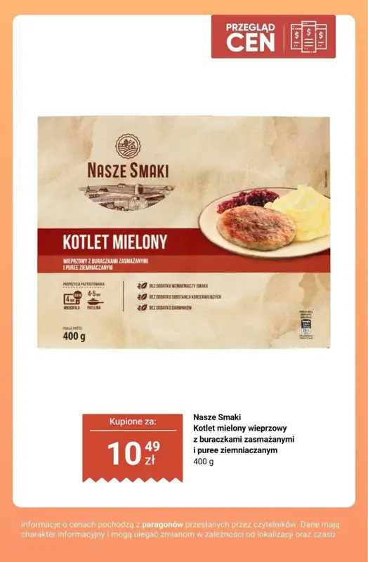 Biedronka - gazetka promocyjna Szybki obiad - przegląd cen od czwartku 22.10 do soboty 24.10 - strona 5