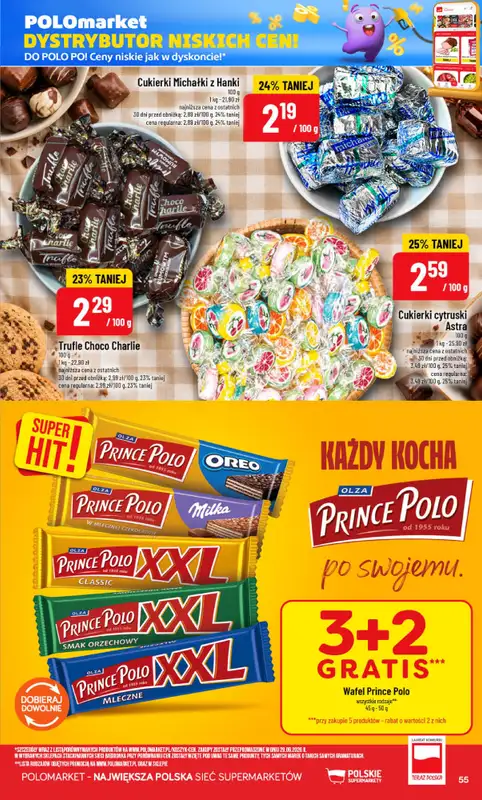 POLOmarket - gazetka promocyjna Gazetka od środy 21.10 do wtorku 27.10 - strona 55