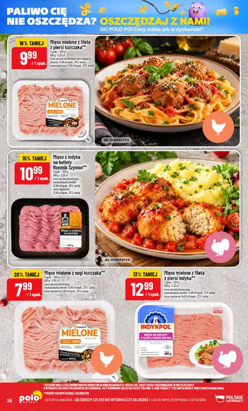 POLOmarket - gazetka promocyjna Gazetka od środy 21.10 do wtorku 27.10 - strona 28