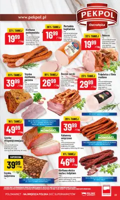 POLOmarket - gazetka promocyjna Gazetka od środy 21.10 do wtorku 27.10 - strona 23