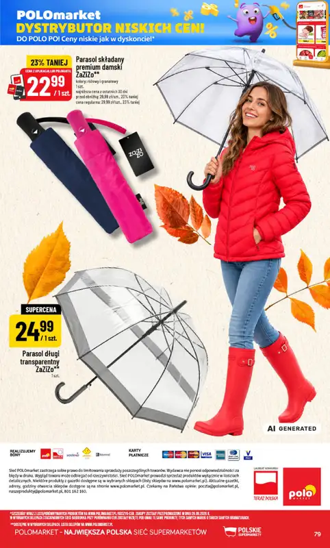 POLOmarket - gazetka promocyjna Gazetka od środy 21.10 do wtorku 27.10 - strona 79