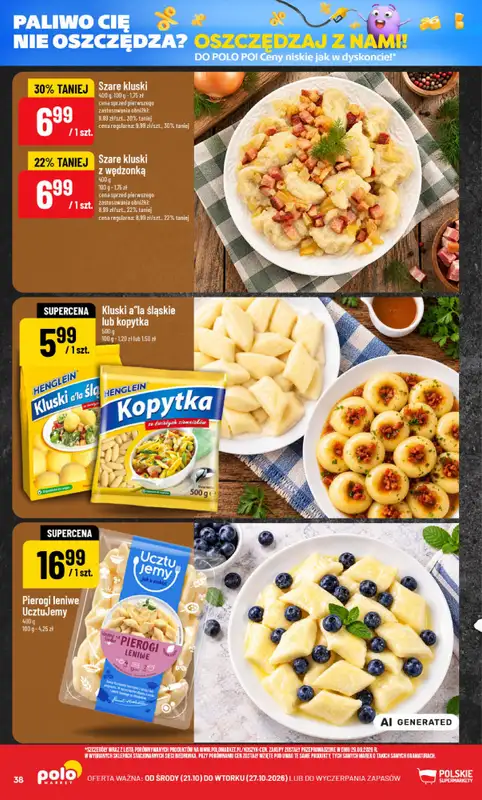 POLOmarket - gazetka promocyjna Gazetka od środy 21.10 do wtorku 27.10 - strona 38