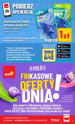 POLOmarket - gazetka promocyjna Gazetka od środy 21.10 do wtorku 27.10 - strona 71