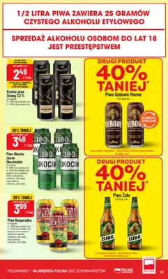 POLOmarket - gazetka promocyjna Gazetka od środy 21.10 do wtorku 27.10 - strona 63