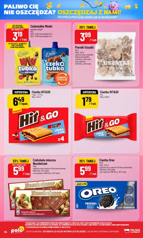 POLOmarket - gazetka promocyjna Gazetka od środy 21.10 do wtorku 27.10 - strona 56