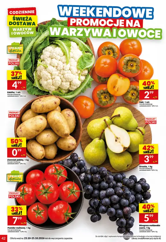 Twój Market - gazetka promocyjna Gazetka od środy 21.10 do wtorku 27.10 - strona 42