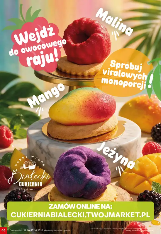 Twój Market - gazetka promocyjna Gazetka od środy 21.10 do wtorku 27.10 - strona 44