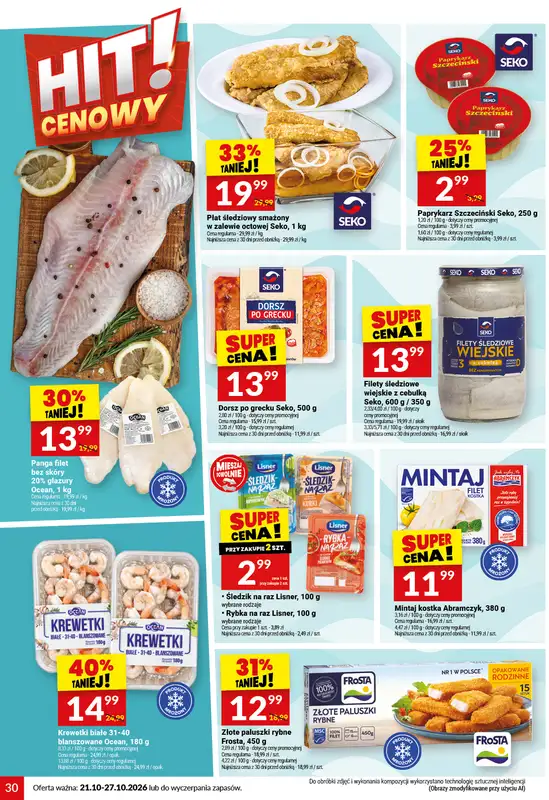 Twój Market - gazetka promocyjna Gazetka od środy 21.10 do wtorku 27.10 - strona 30