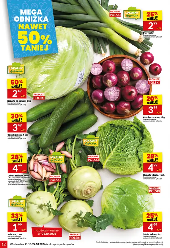 Twój Market - gazetka promocyjna Gazetka od środy 21.10 do wtorku 27.10 - strona 12