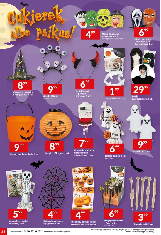 Twój Market - gazetka promocyjna Gazetka od środy 21.10 do wtorku 27.10 - strona 22