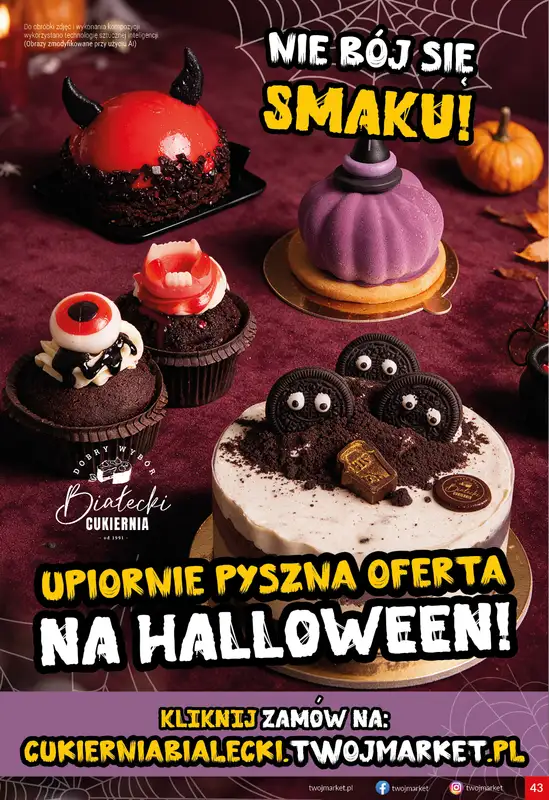 Twój Market - gazetka promocyjna Gazetka od środy 21.10 do wtorku 27.10 - strona 43