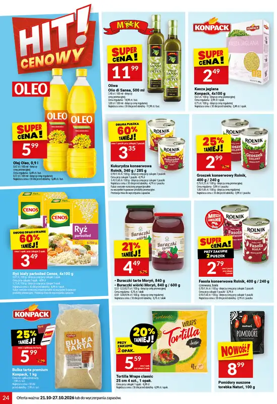 Twój Market - gazetka promocyjna Gazetka od środy 21.10 do wtorku 27.10 - strona 24