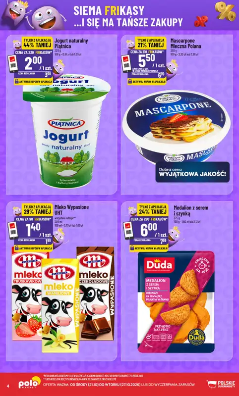 POLOmarket - gazetka promocyjna Frikasowy katalog od środy 21.10 do wtorku 27.10 - strona 4