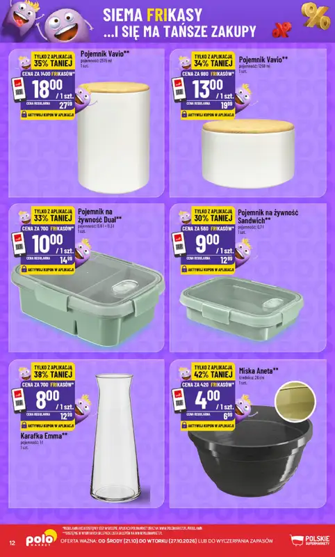 POLOmarket - gazetka promocyjna Frikasowy katalog od środy 21.10 do wtorku 27.10 - strona 12