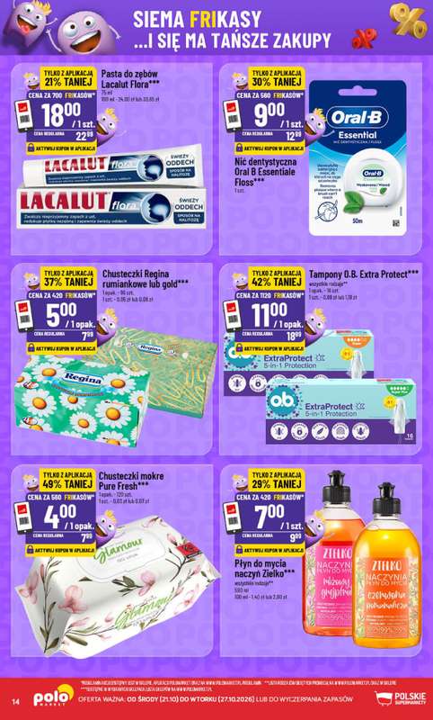 POLOmarket - gazetka promocyjna Frikasowy katalog od środy 21.10 do wtorku 27.10 - strona 14