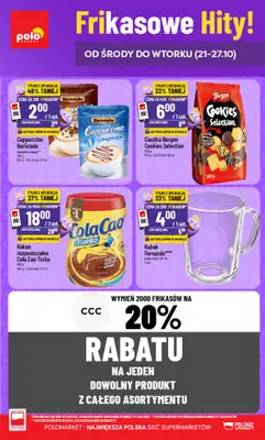POLOmarket - gazetka promocyjna Frikasowy katalog od środy 21.10 do wtorku 27.10