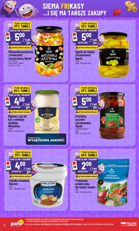 POLOmarket - gazetka promocyjna Frikasowy katalog od środy 21.10 do wtorku 27.10 - strona 6