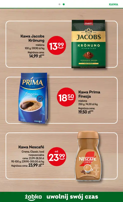 Żabka - gazetka promocyjna Gazetka Spożywcza od środy 21.10 do wtorku 03.11 - strona 19