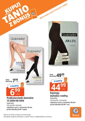 Leclerc - gazetka promocyjna Oferta Bielany | Kupuj tanio z bonus od wtorku 27.10 do soboty 07.11 - strona 7