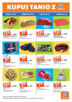 Leclerc - gazetka promocyjna Oferta Bielany | Kupuj tanio z bonus od wtorku 27.10 do soboty 07.11